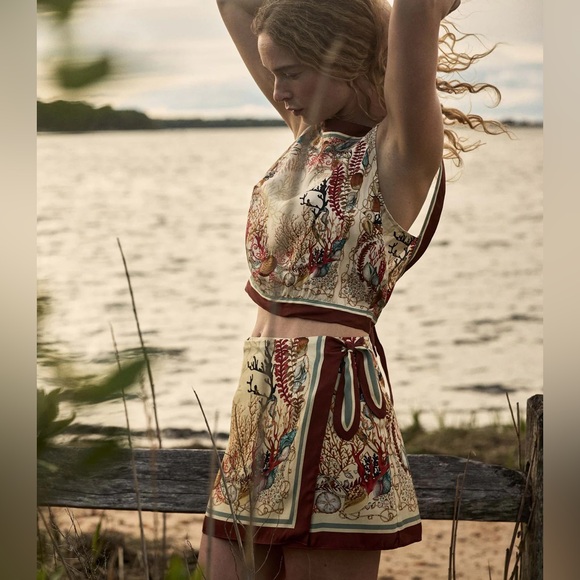 Doen Dresses & Skirts - DOEN LINA SKIRT IN COQUILLAGES DES BIARRITZ, new without tags, no flaws.